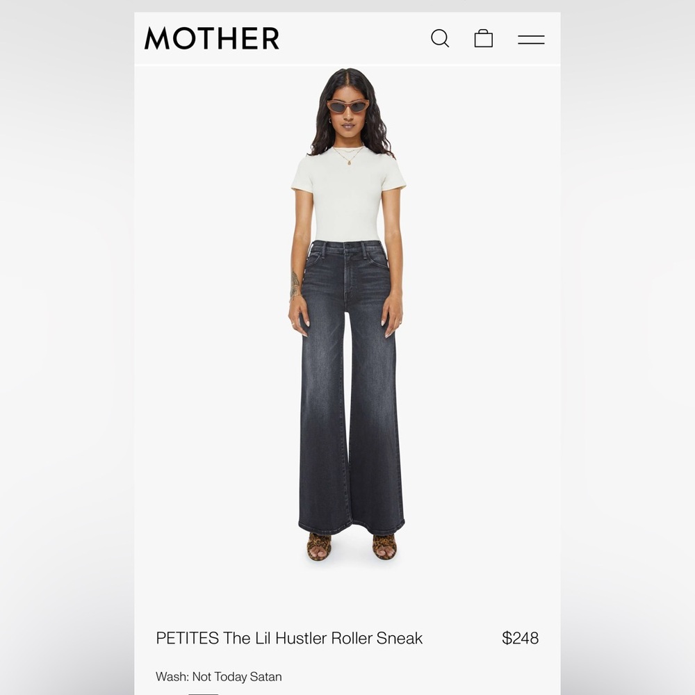 MOTHER PETITES The Lil Hustler Roller Sneak in Not Today Satan